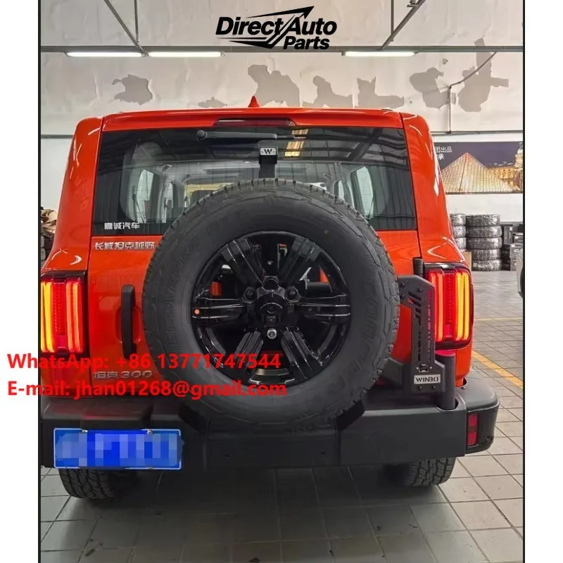 A Reinforced Rear Door Spare Tire Bracket for Tank 300 Designed for Off-road Modification and Linkage Functionality
A Reinforced Rear Door Spare Tire Bracket for Tank 300 Designed for Off-road Modification and Linkage Functionality