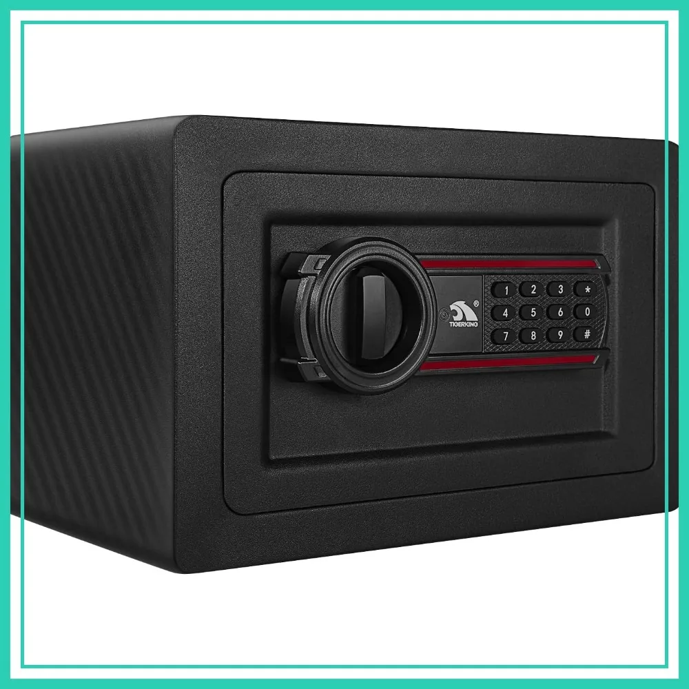Digital Keypad Safe Box, 0.5 Cubic Feet Small Safe with Combination Lock for Home Office Cash Jewelry Documents
Digital Keypad Safe Box, 0.5 Cubic Feet Small Safe with Combination Lock for Home Office Cash Jewelry Documents
