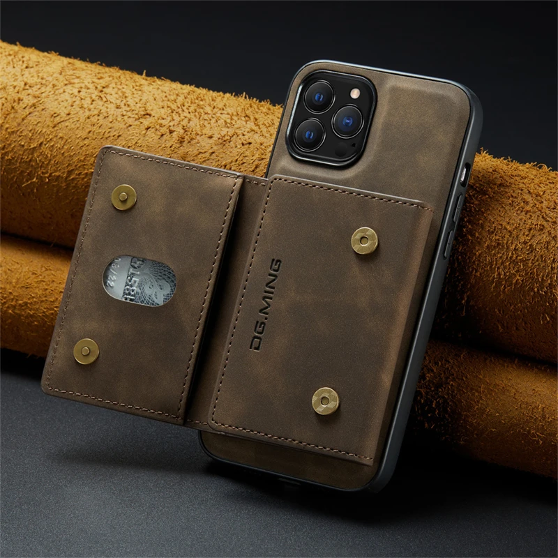 Luxury 2 In 1 Detachable Magnetic Leather Wallet Card Holder Phone Cases for iPhone XS XR XSMax 11 12 13 8 14 Plus 15 16 Promax
Luxury 2 In 1 Detachable Magnetic Leather Wallet Card Holder Phone Cases for iPhone XS XR XSMax 11 12 13 8 14 Plus 15 16 Promax
