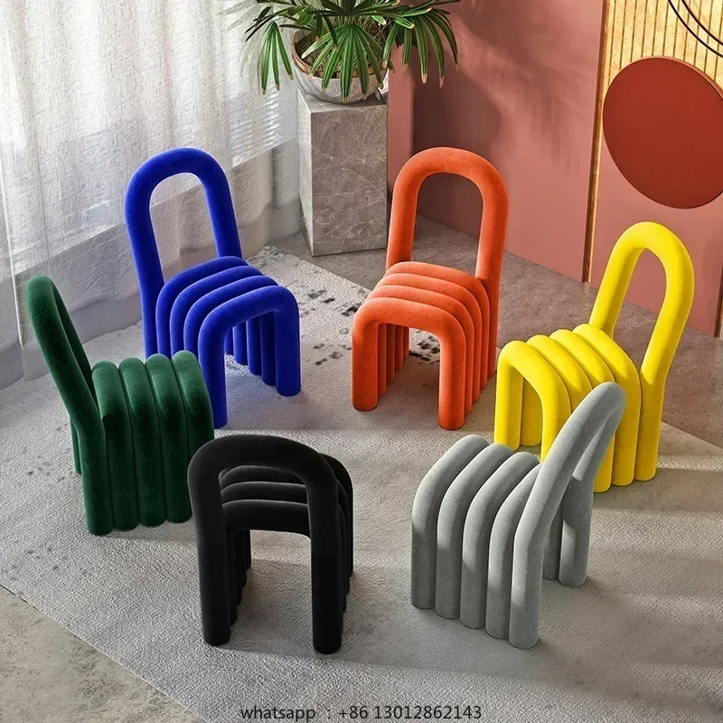 Dining Chairs Modern Hotel Restaurants Nordic Style Shaped Soft Comfortable Creative Design Minimalist Multifunctional Furniture
Dining Chairs Modern Hotel Restaurants Nordic Style Shaped Soft Comfortable Creative Design Minimalist Multifunctional Furniture