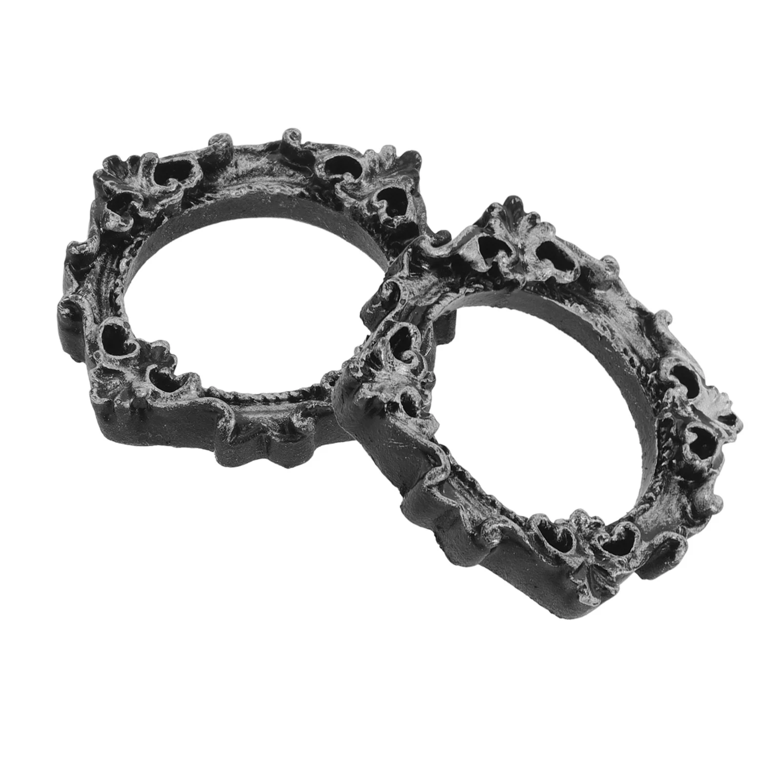 2Pcs Miniature Vintage Resin Picture Frames Small Retro Photo Frames DIY Decorative Photo Display Tabletop Creative Props
2Pcs Miniature Vintage Resin Picture Frames Small Retro Photo Frames DIY Decorative Photo Display Tabletop Creative Props