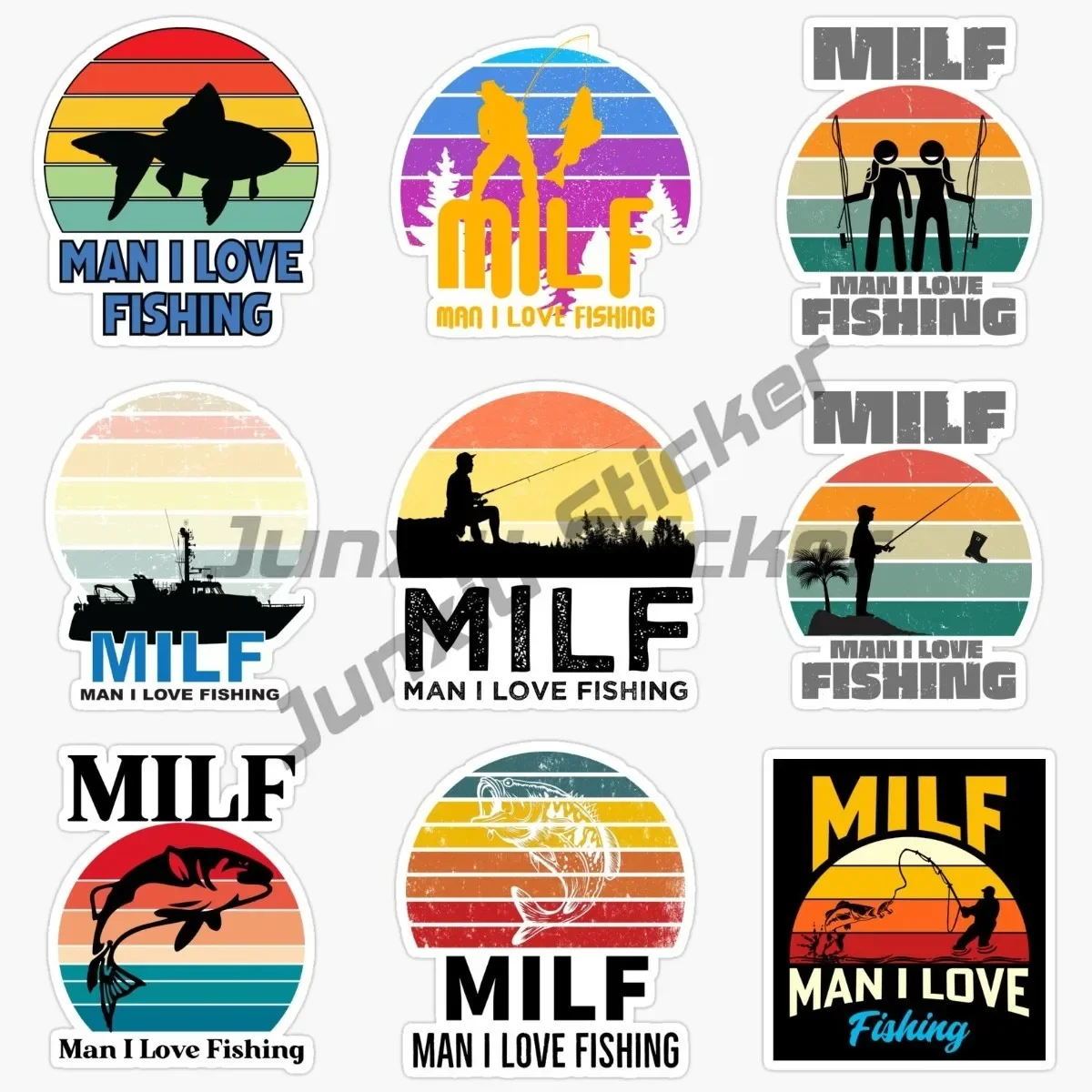 Personality MILF Man I Love Fishing Car Sticker Accessories Motorcycle Cover Scratches Waterproof PVC Decal
Personality MILF Man I Love Fishing Car Sticker Accessories Motorcycle Cover Scratches Waterproof PVC Decal