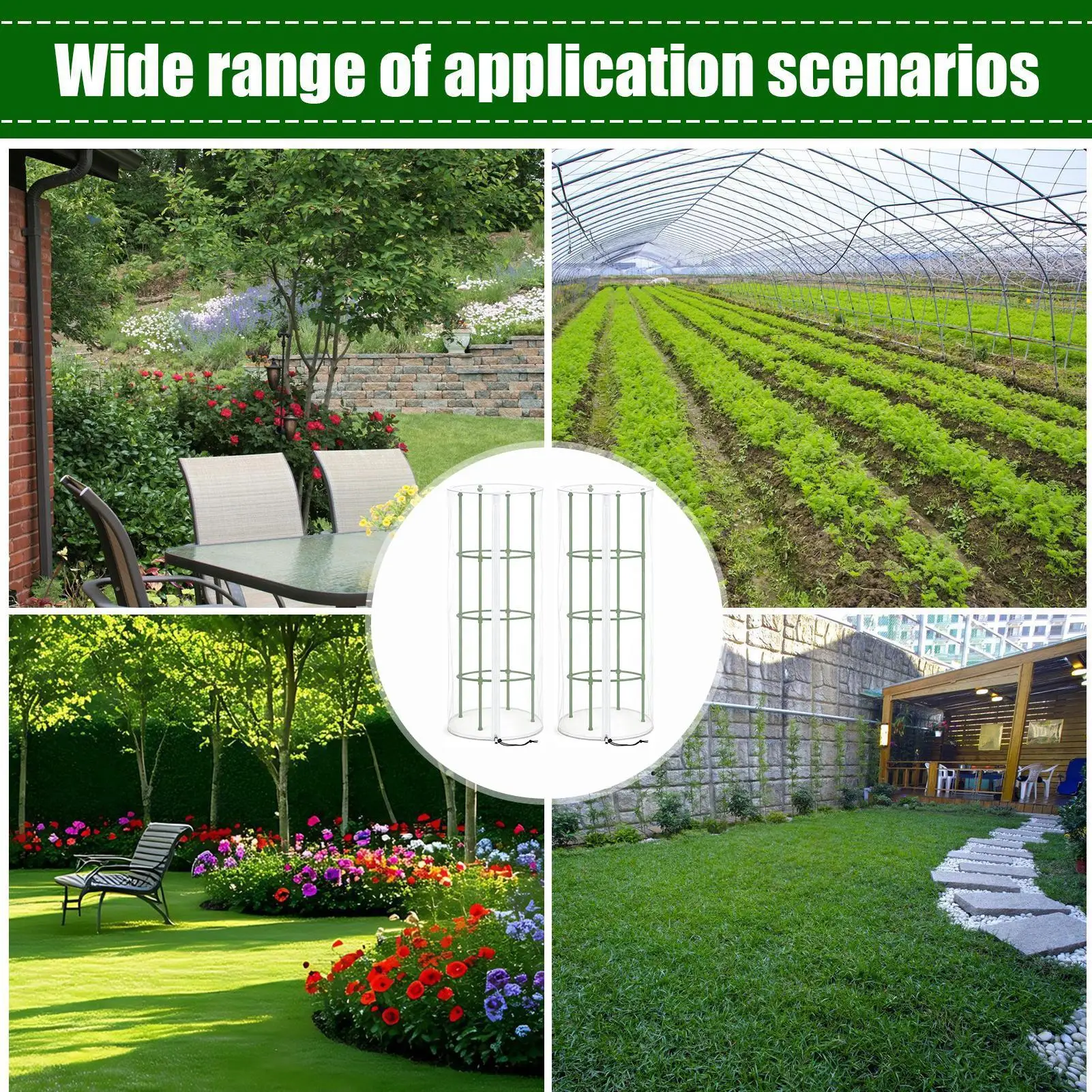 Bird Netting Breathable Tomato Cage Protector Plant Covers From Animals For Outdoor Fruit Vegetable Flower Squirrel Greenhouse
Bird Netting Breathable Tomato Cage Protector Plant Covers From Animals For Outdoor Fruit Vegetable Flower Squirrel Greenhouse