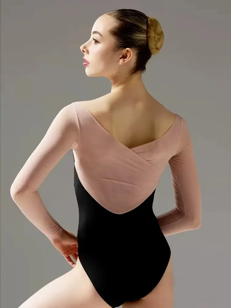 Adult Ballet Yoga Mesh Long Sleeve One-Piece Leotard Dancewear Training Suit - Breathable Gym Fitness Activewear
Adult Ballet Yoga Mesh Long Sleeve One-Piece Leotard Dancewear Training Suit - Breathable Gym Fitness Activewear