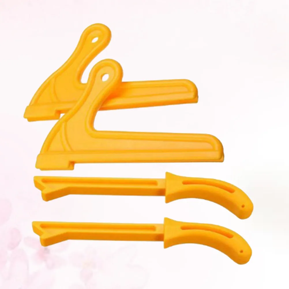 4Pcs Heavy Duty Wood Push Stick with Comfort Grip for Carpentry Safety Protection on Table Saw Jointer Planer Band Saw
4Pcs Heavy Duty Wood Push Stick with Comfort Grip for Carpentry Safety Protection on Table Saw Jointer Planer Band Saw