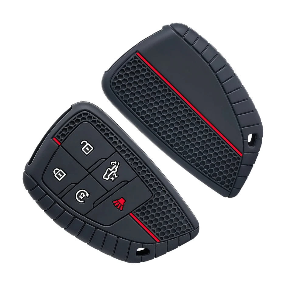 New 5 Button Silicone For Chevrolet Silverado GMC Sierra Buick 2022 2023 2024 Remote Car Key Case Cover Shell Holder Protector
New 5 Button Silicone For Chevrolet Silverado GMC Sierra Buick 2022 2023 2024 Remote Car Key Case Cover Shell Holder Protector