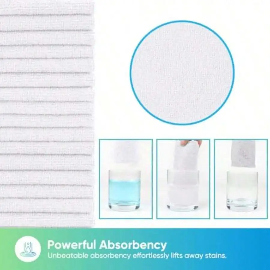 White Microfiber Cleaning Cloths 10 Pack For Car Kitchen Home Lint Free Scratch Free 11.5 X 11.5 Inch
White Microfiber Cleaning Cloths 10 Pack For Car Kitchen Home Lint Free Scratch Free 11.5 X 11.5 Inch