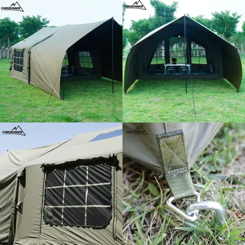 2026Hot Forerunner Inflatable Camping Tent Four-Season Waterproof Cotton Quick Automatic Opening 6-8 People Outdoor
2026Hot Forerunner Inflatable Camping Tent Four-Season Waterproof Cotton Quick Automatic Opening 6-8 People Outdoor