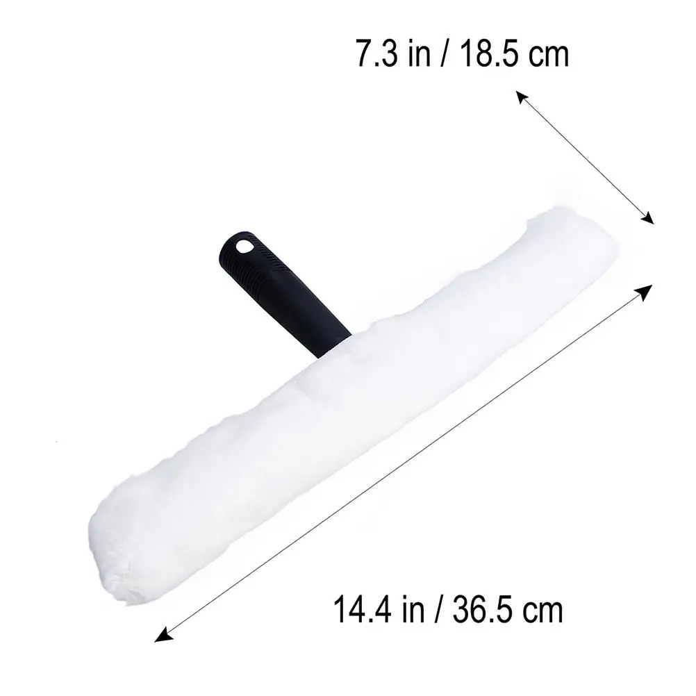 1pc Washing Squeegee Head Replacement Water Applicator Window Washer Cleaning Squeegee Accessory with 1pc Detachable Sleeve
1pc Washing Squeegee Head Replacement Water Applicator Window Washer Cleaning Squeegee Accessory with 1pc Detachable Sleeve
