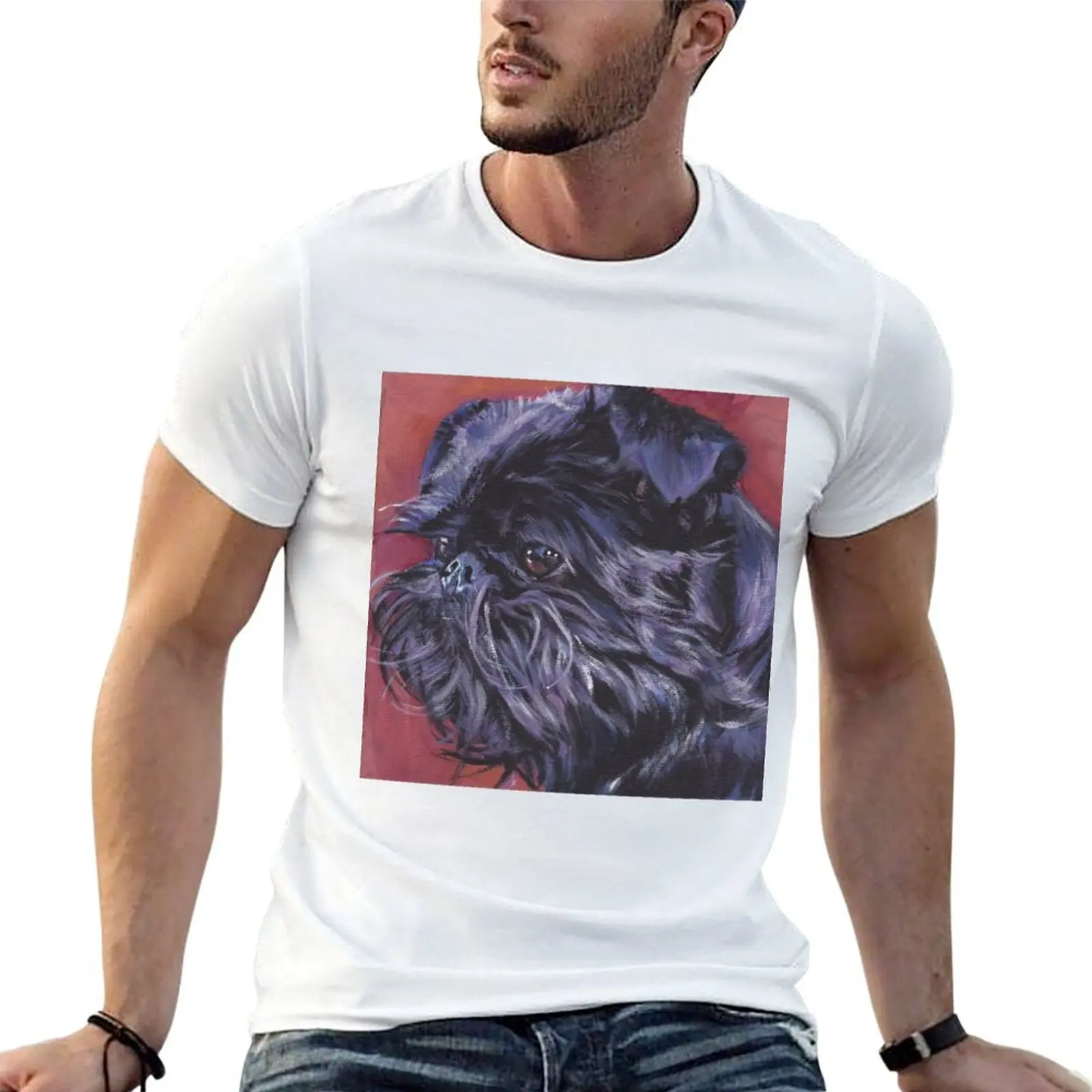 Brussels Griffon Fine Art Painting T-Shirt anime tshirt man t shirts cotton T-Shirt
Brussels Griffon Fine Art Painting T-Shirt anime tshirt man t shirts cotton T-Shirt