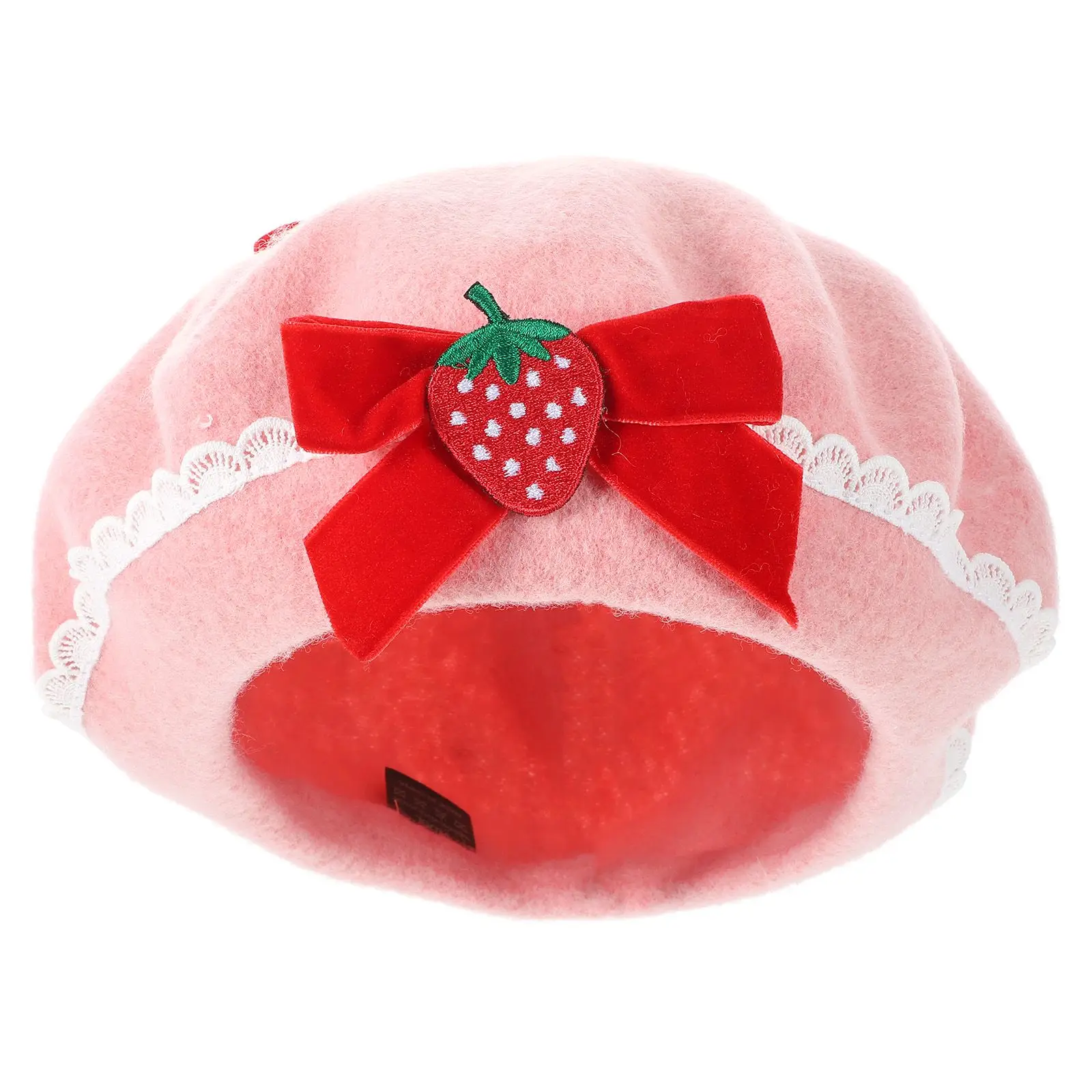 Pink Bow Beret Woolen Hats Fashion Hat Outdoor Warm Female Berets Decorative Accessories Christmas Party
Pink Bow Beret Woolen Hats Fashion Hat Outdoor Warm Female Berets Decorative Accessories Christmas Party