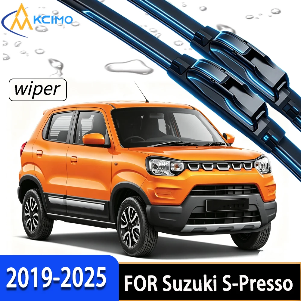 2Pcs Front Windshield Wiper Blades For Suzuki S-Presso FL 2019-2025 High-Density Rubber Stable Wiping Direct Replacement
2Pcs Front Windshield Wiper Blades For Suzuki S-Presso FL 2019-2025 High-Density Rubber Stable Wiping Direct Replacement