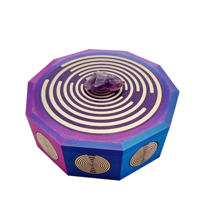 Electromagnetic multi-frequency oscillator radiation enhancement generator crystal degaussing purification ornament
Electromagnetic multi-frequency oscillator radiation enhancement generator crystal degaussing purification ornament