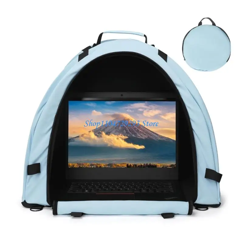 Y2GD Foldable Laptop Sunshade Tent Waterproof Polyester Fabric Computer Shelter Portable Cover For Outdoor Use
Y2GD Foldable Laptop Sunshade Tent Waterproof Polyester Fabric Computer Shelter Portable Cover For Outdoor Use