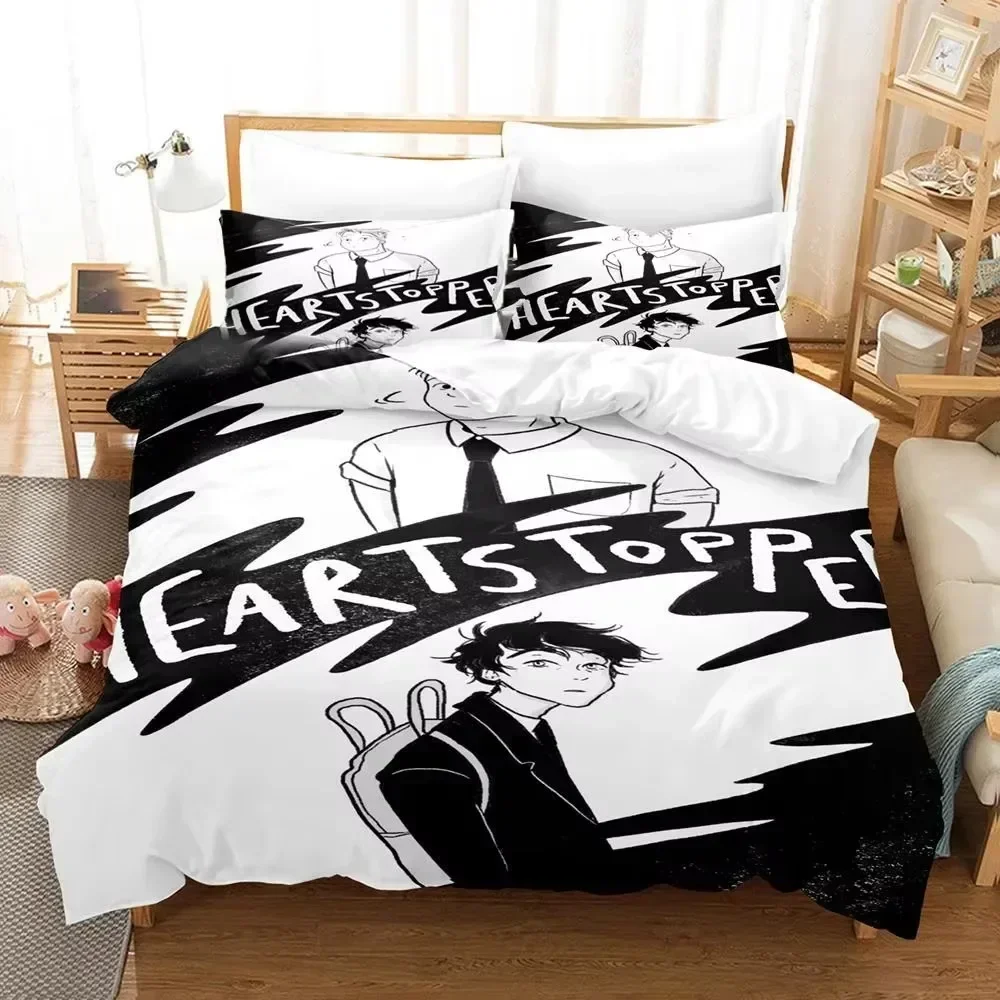 3D Print Heartstopper Bedding Set For Bedroom Soft Modern Bedspreads Comefortable Kids Duvet Cover Quilt Cover And Pillowcase
3D Print Heartstopper Bedding Set For Bedroom Soft Modern Bedspreads Comefortable Kids Duvet Cover Quilt Cover And Pillowcase