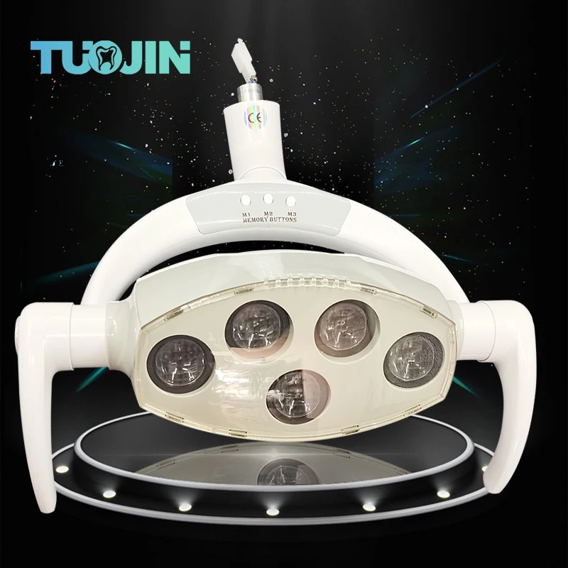 Elliptical Dual Color Dental Five Lamp Shadowless Oral Lighting System for Precision Dental Procedures
Elliptical Dual Color Dental Five Lamp Shadowless Oral Lighting System for Precision Dental Procedures