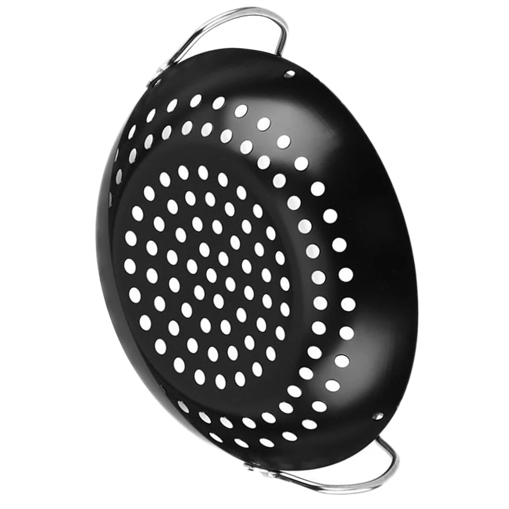 BBQ Drain Basket Grill Pan with Handles Heat Resistant Skillet for Outdoor Picnic Home Restaurant Reusable for Vegetables
BBQ Drain Basket Grill Pan with Handles Heat Resistant Skillet for Outdoor Picnic Home Restaurant Reusable for Vegetables