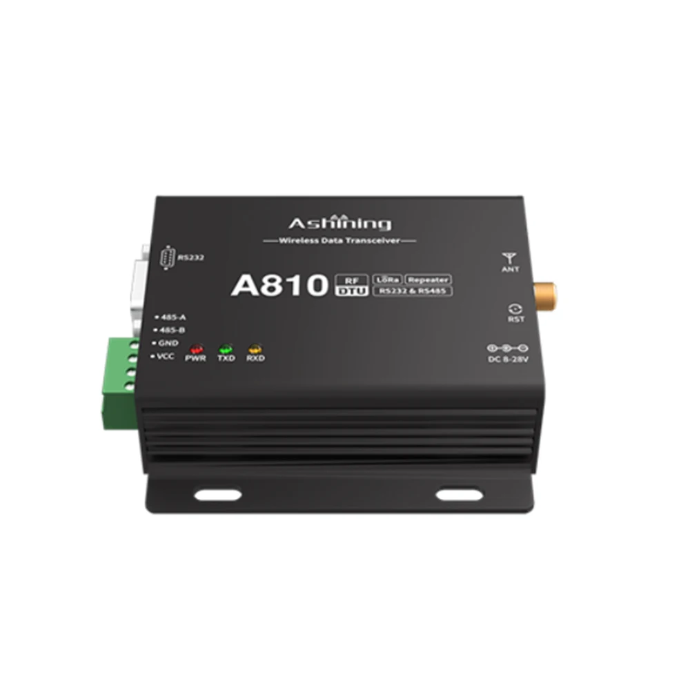 A810-L900M30 915 МГц RS232 RS485 Modbus RTU Автоматическая релейная сеть Передача данных LoRa 900 МГц DTU Управление питанием от солнечной энергии Sys
A810-L900M30 915 МГц RS232 RS485 Modbus RTU Автоматическая релейная сеть Передача данных LoRa 900 МГц DTU Управление питанием от солнечной энергии Sys