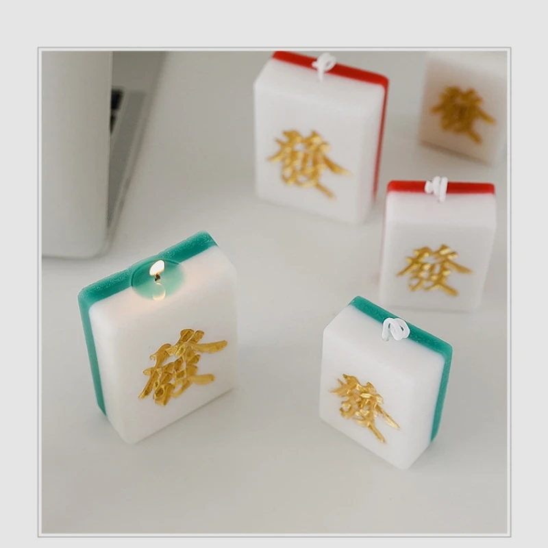 1PC Mahjong Shape Scented Candle Wealth Symbol Aromatic Candles Light Birthday Gift Home Bar Decoration Large Small Size
1PC Mahjong Shape Scented Candle Wealth Symbol Aromatic Candles Light Birthday Gift Home Bar Decoration Large Small Size