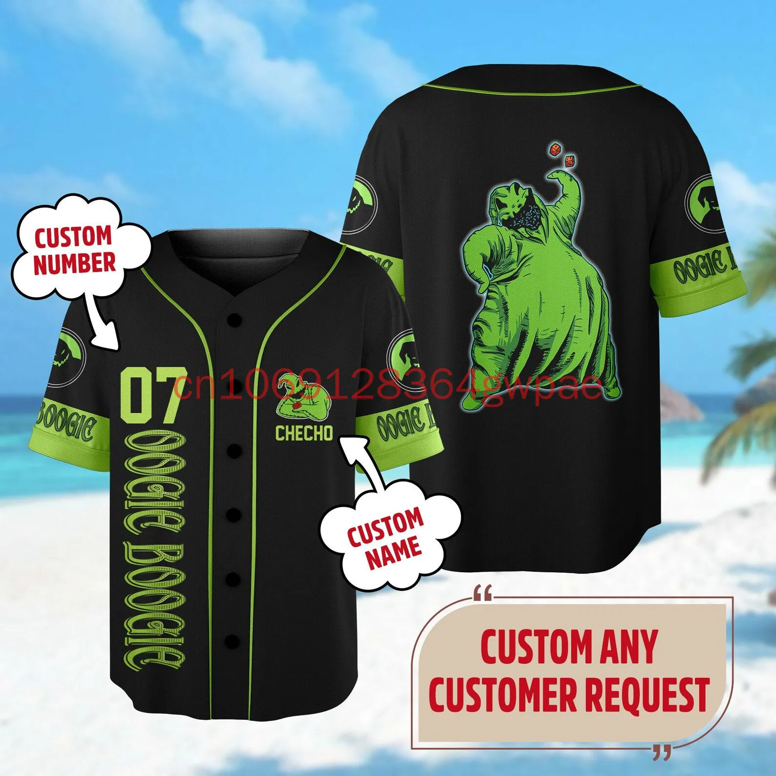 Бейсбольные рубашки Disney Oogie Boogie, мужские, женские, детские, повседневные спортивные майки, летняя футболка с короткими рукавами, бейсбольная форма
Бейсбольные рубашки Disney Oogie Boogie, мужские, женские, детские, повседневные спортивные майки, летняя футболка с короткими рукавами, бейсбольная форма