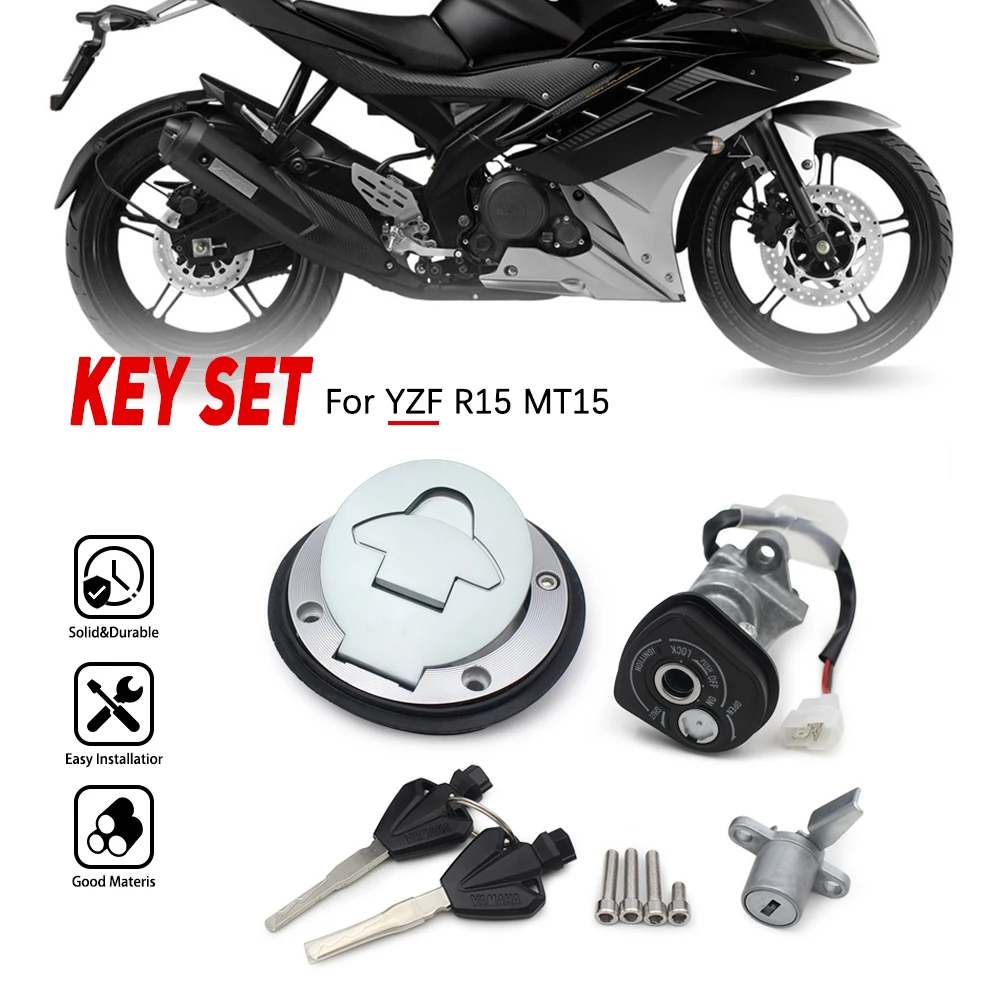 Motorcycle Modified parts Fuel tank cover lock Oil Door lock aluminum alloy For YAMAHA R15 MT15 RY-0117
Motorcycle Modified parts Fuel tank cover lock Oil Door lock aluminum alloy For YAMAHA R15 MT15 RY-0117