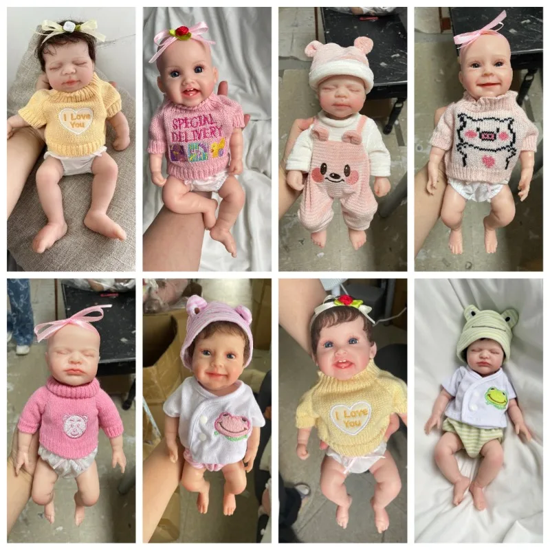 12 Inch 30cm High Quality Pure Silicone Small Baby Doll Soft Touch Collectible Art Doll
12 Inch 30cm High Quality Pure Silicone Small Baby Doll Soft Touch Collectible Art Doll