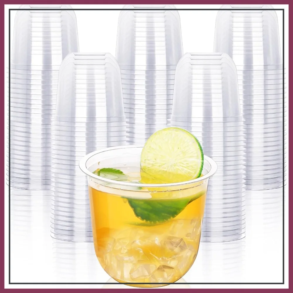 100 Pcs Disposable Stemless Glasses 12oz Crystal Clear Plastic Wine Cups for Party Wedding Birthday Cocktail Christmas
100 Pcs Disposable Stemless Glasses 12oz Crystal Clear Plastic Wine Cups for Party Wedding Birthday Cocktail Christmas