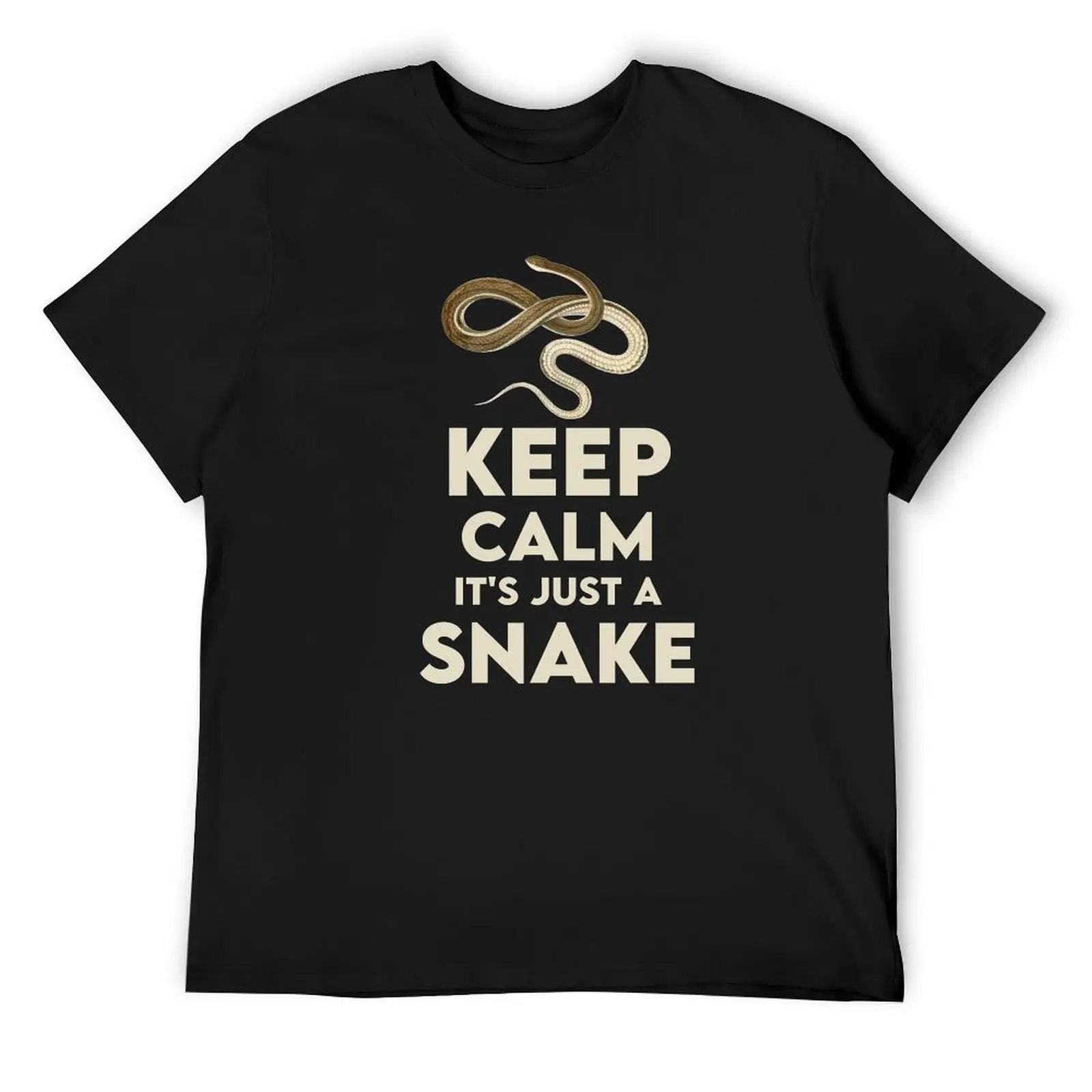 keep calm its just a snake T-Shirt designer shirts kawaii clothes sweat tshirts for men 
keep calm its just a snake T-Shirt designer shirts kawaii clothes sweat tshirts for men