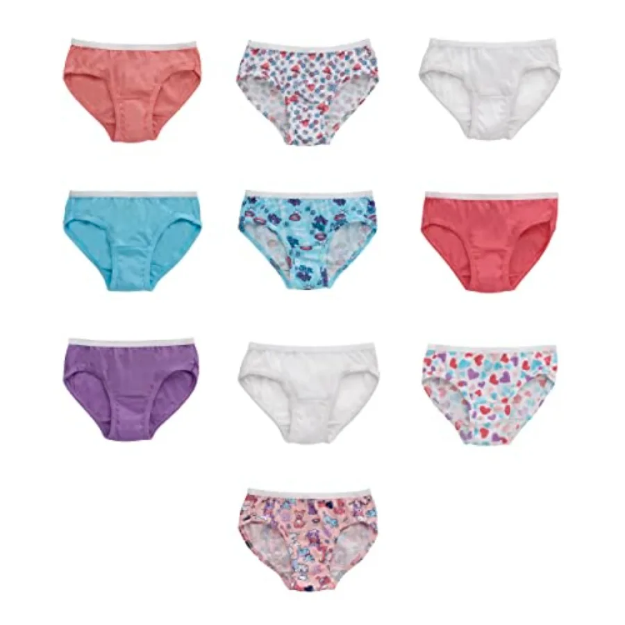 Girls' Girls' 20-pack Tagless Cotton Brief Panties
Girls' Girls' 20-pack Tagless Cotton Brief Panties