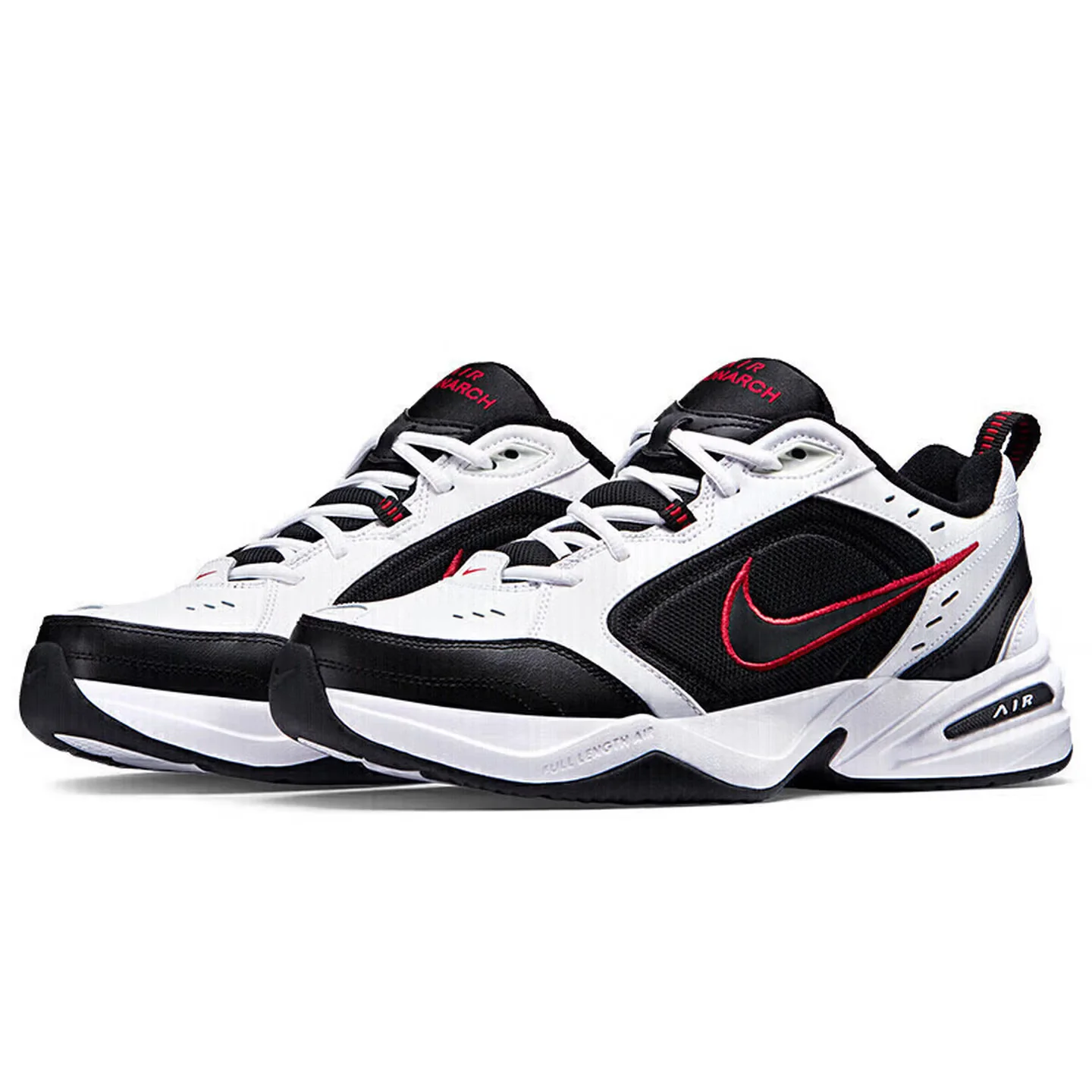Nike Air Monarch 4, белый/черный, прочный, красный, легкая, сетчатая, с низким берцем, повседневная обувь для образа жизни, унисекс, черный/белый 415445-101
Nike Air Monarch 4, белый/черный, прочный, красный, легкая, сетчатая, с низким берцем, повседневная обувь для образа жизни, унисекс, черный/белый 415445-101