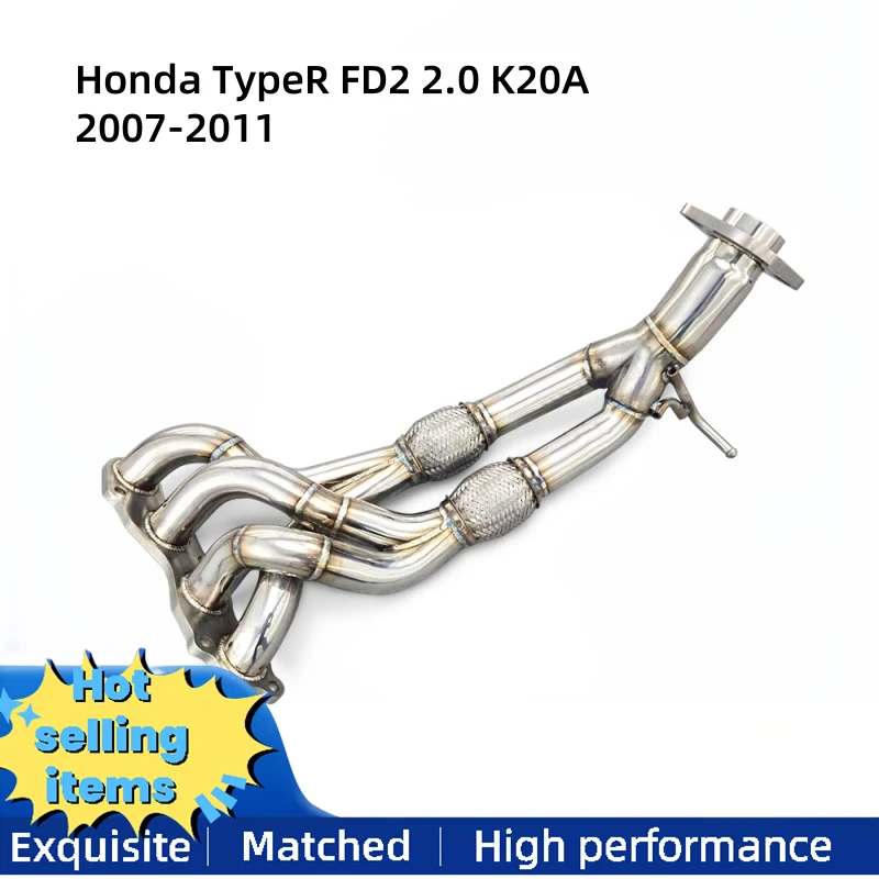 Гоночный выпускной коллектор из нержавеющей стали подходит для Honda TypeR FD2 2.0 K20A 2007-2011, автомобильная выхлопная труба
Гоночный выпускной коллектор из нержавеющей стали подходит для Honda TypeR FD2 2.0 K20A 2007-2011, автомобильная выхлопная труба