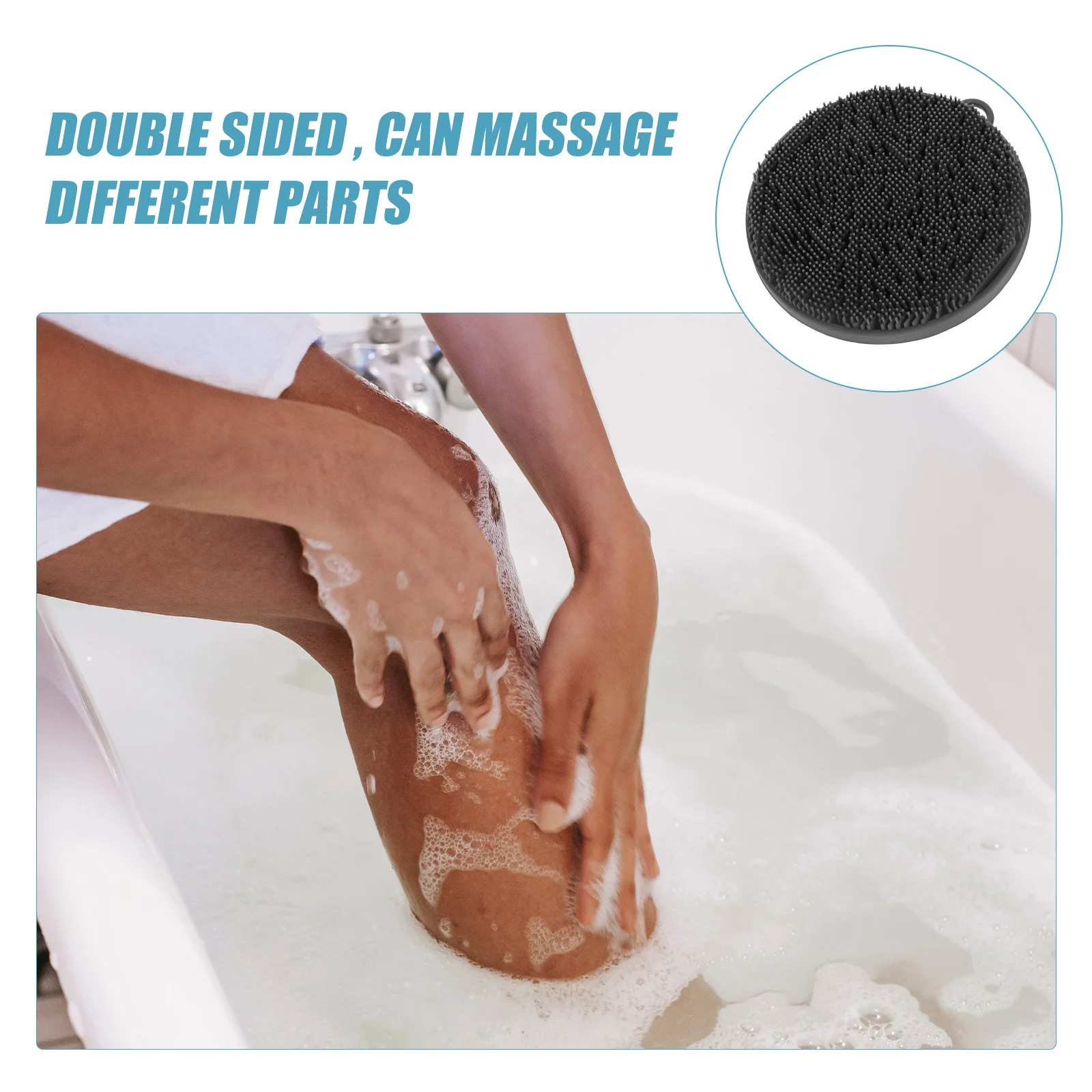 Silicone Bathing Brush Exfoliating Body Scrubber For Skin Care Shower Cleaning Soft Bristles Scalp Washer Ergonomic Design
Silicone Bathing Brush Exfoliating Body Scrubber For Skin Care Shower Cleaning Soft Bristles Scalp Washer Ergonomic Design