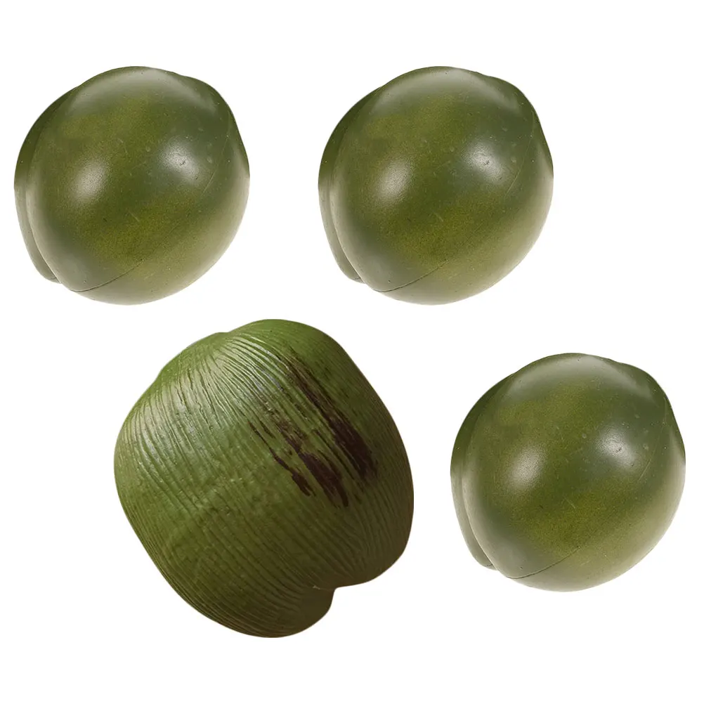 4 Pcs Simulated Coconut Decoration Lifelike Tropical Centerpieces Plastic Fake Fruit Coconuts Model Photo Props Artificial
4 Pcs Simulated Coconut Decoration Lifelike Tropical Centerpieces Plastic Fake Fruit Coconuts Model Photo Props Artificial