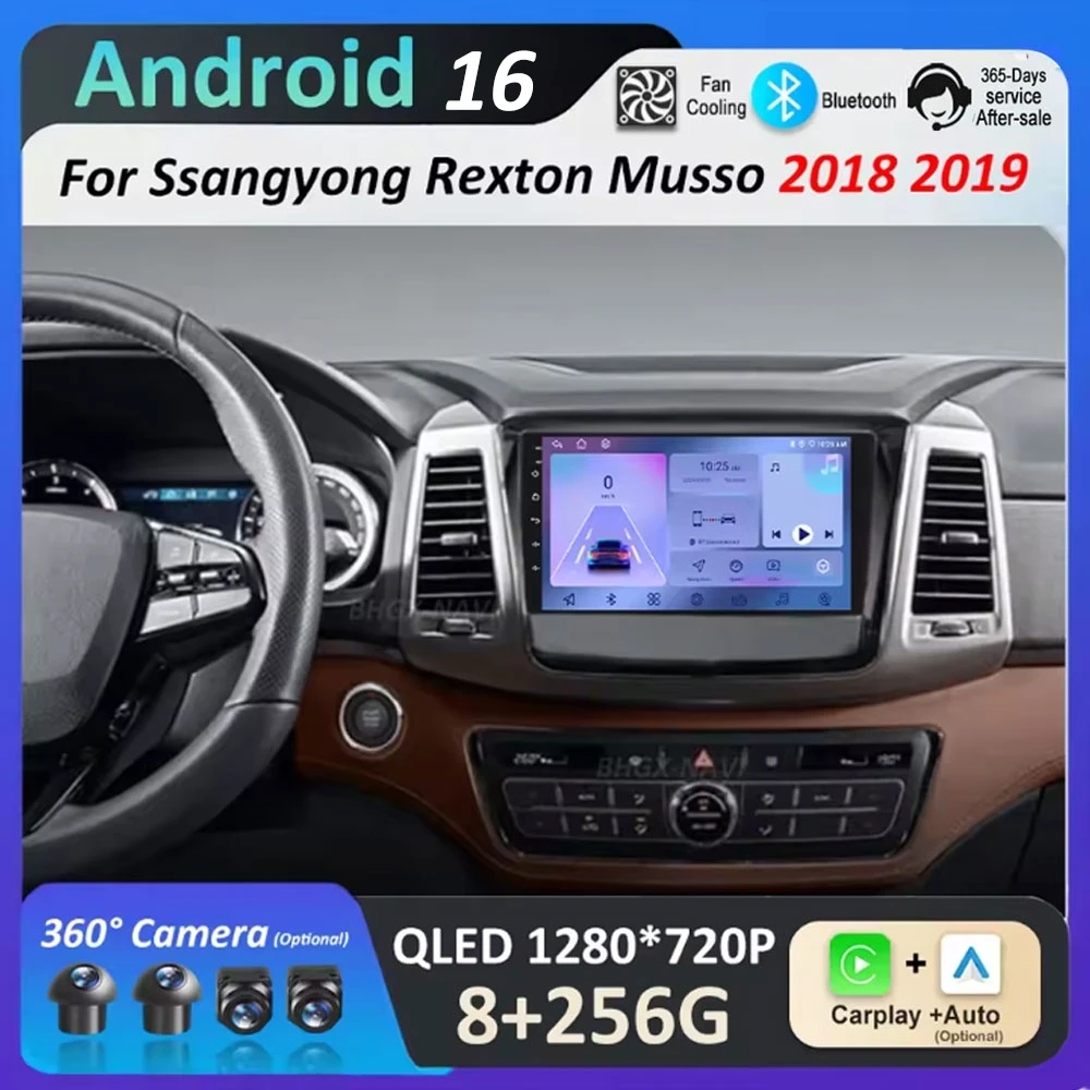 Мультимедийный автомобильный видеоплеер с Bluetooth, Wi-Fi, IPS-экраном, 4G для Ssangyong Rexton Musso 2018-2019, Android 16, GPS, автоинструменты
Мультимедийный автомобильный видеоплеер с Bluetooth, Wi-Fi, IPS-экраном, 4G для Ssangyong Rexton Musso 2018-2019, Android 16, GPS, автоинструменты