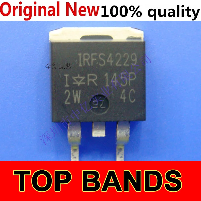 Набор микросхем IRFS4229 IRFS4229TRLPBF TO-263 250 В 91A IC, 10 шт., новый оригинальный
Набор микросхем IRFS4229 IRFS4229TRLPBF TO-263 250 В 91A IC, 10 шт., новый оригинальный
