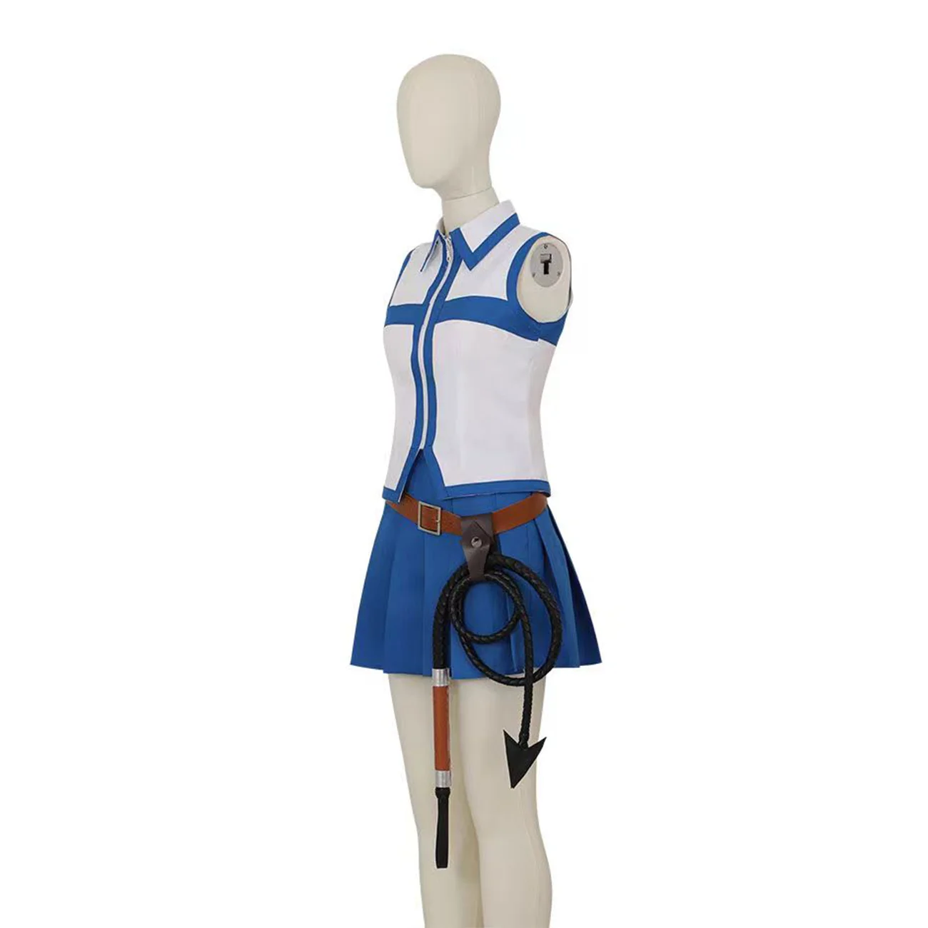 Anime Cosplay Lucy Heartfilia Costume Womens Party JK Uniform Full Set Lolita Outfits With Whip
Anime Cosplay Lucy Heartfilia Costume Womens Party JK Uniform Full Set Lolita Outfits With Whip