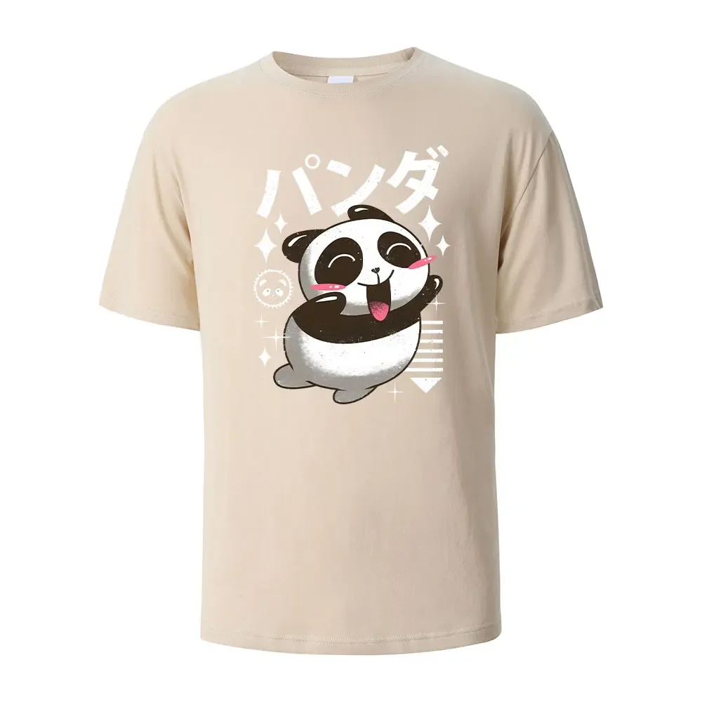 Men's Printed T-Shirt Panda Funny Graphic 100% Cotton Oversize Shortsleeved Tees For Men Women Summer Fashion Casual O-neck Tops
Men's Printed T-Shirt Panda Funny Graphic 100% Cotton Oversize Shortsleeved Tees For Men Women Summer Fashion Casual O-neck Tops