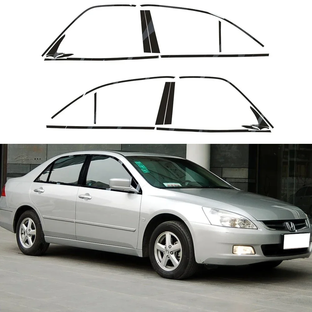 For Honda Accord 2004-2007 Sedan Window Chrome Delete Blackout ABC Pillars Glossy Black Stickers
For Honda Accord 2004-2007 Sedan Window Chrome Delete Blackout ABC Pillars Glossy Black Stickers