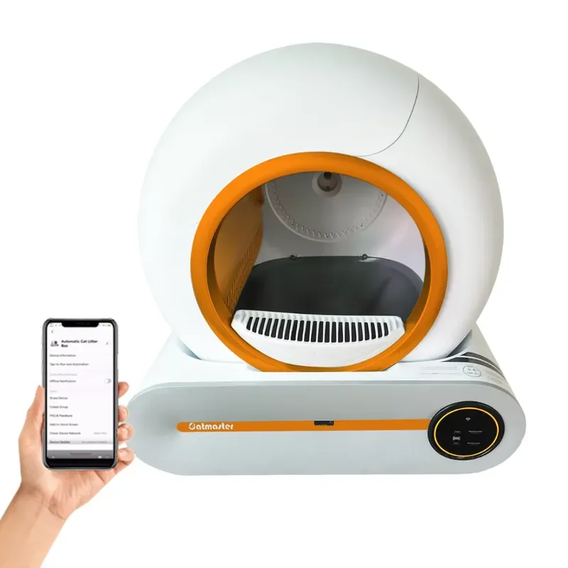 OEM Wholesale Smart Self-Cleaning Plastic Cat Box UL FCC Certified Easy Clean for Cats for Tuya Smart Application
OEM Wholesale Smart Self-Cleaning Plastic Cat Box UL FCC Certified Easy Clean for Cats for Tuya Smart Application