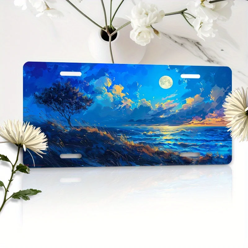 Алюминиевый номерной знак Bright Moon Meihai 6x12 дюймов | Прочный, водонепроницаемый, нержавеющий | Идеальный подарок для любителей искусства
Алюминиевый номерной знак Bright Moon Meihai 6x12 дюймов | Прочный, водонепроницаемый, нержавеющий | Идеальный подарок для любителей искусства