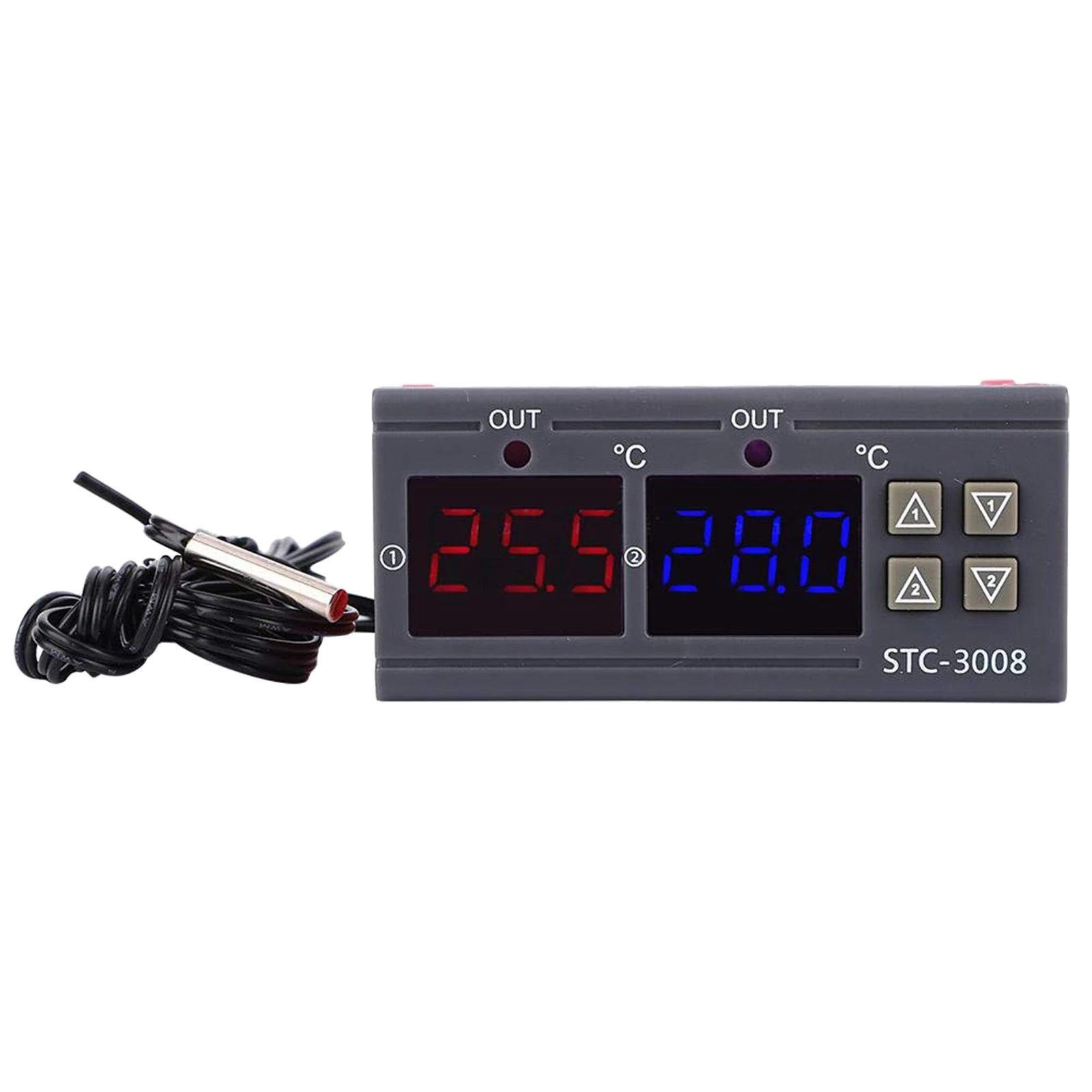 Digital LED Temperature Controller Module,STC-3008 Switch with Waterproof Probe,
Digital LED Temperature Controller Module,STC-3008 Switch with Waterproof Probe,
