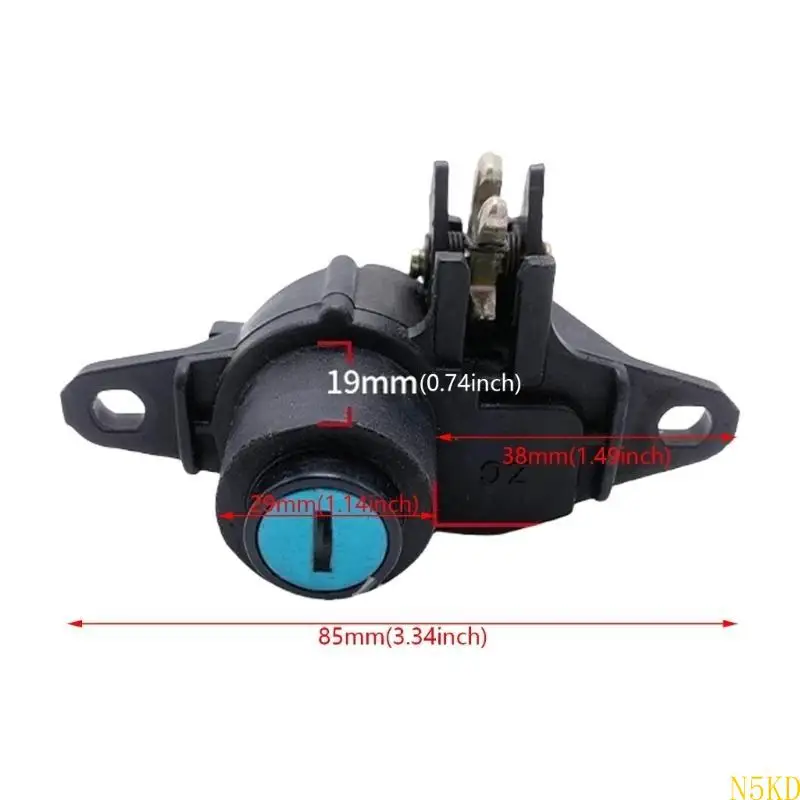 N5KD Compact Lightweight Electric Scooters Rear Case Lock Versatile Use Motorcycle Rear Box Lock for Enhances Security
N5KD Compact Lightweight Electric Scooters Rear Case Lock Versatile Use Motorcycle Rear Box Lock for Enhances Security