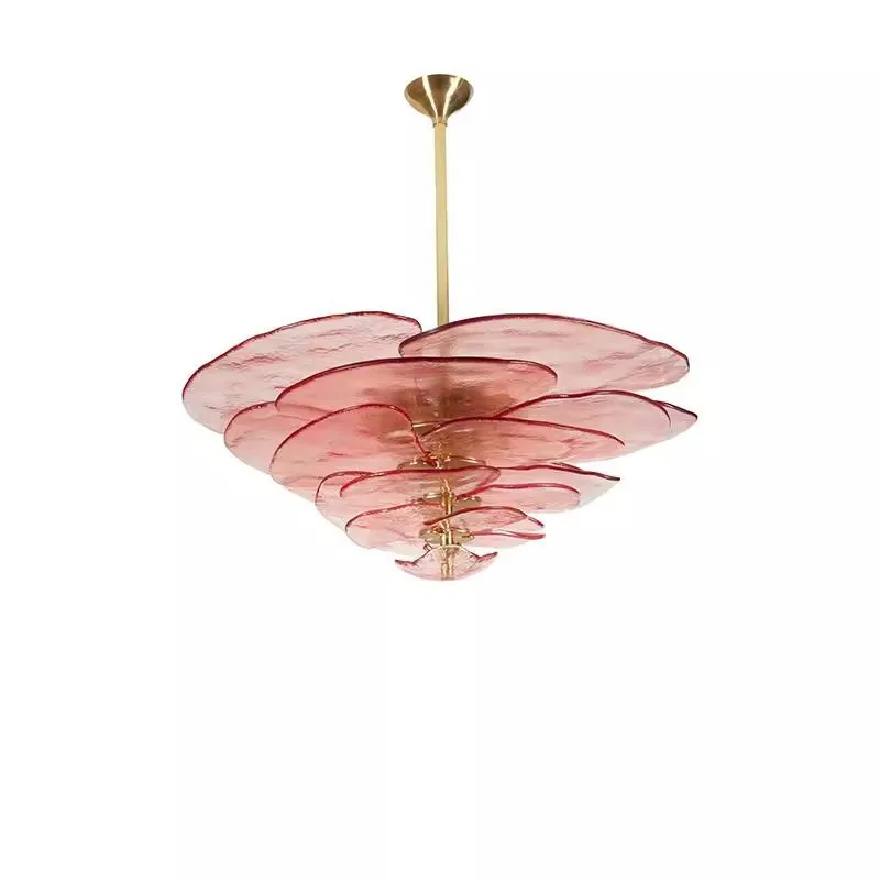Французский средневековый подвесной светильник из муранского стекла, итальянский ретро-розовый стеклянный светильник для виллы, гостиной, светильник для столовой
Французский средневековый подвесной светильник из муранского стекла, итальянский ретро-розовый стеклянный светильник для виллы, гостиной, светильник для столовой