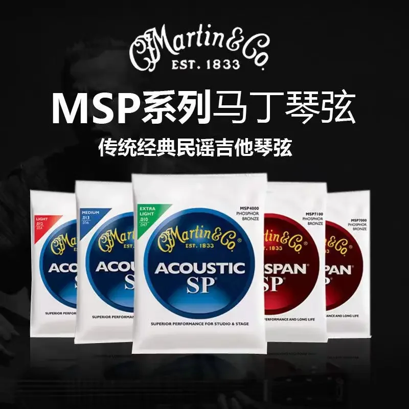 6 Sets Acoustic Guitar Strings 80/20 Phosphor Bronze Alloy Guitar Strings MSP7100 MSP 7050 M140 M170 Optional Guitar Accessories
6 Sets Acoustic Guitar Strings 80/20 Phosphor Bronze Alloy Guitar Strings MSP7100 MSP 7050 M140 M170 Optional Guitar Accessories