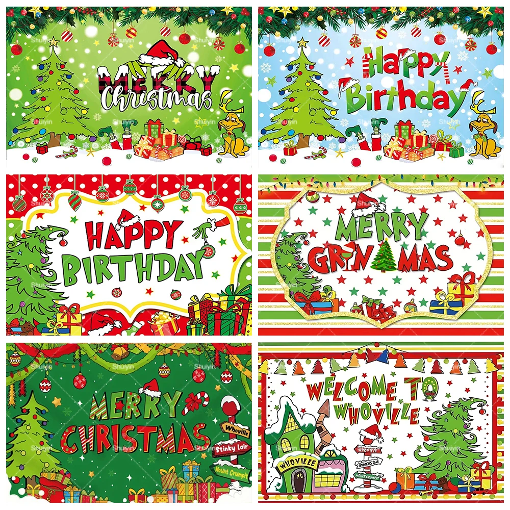 Welcome to Whoville Christmas Backdrop Green Monster Xmas Party New Year Decor Supplies Kids Gift Welcome Banner for Indoor Wall
Welcome to Whoville Christmas Backdrop Green Monster Xmas Party New Year Decor Supplies Kids Gift Welcome Banner for Indoor Wall