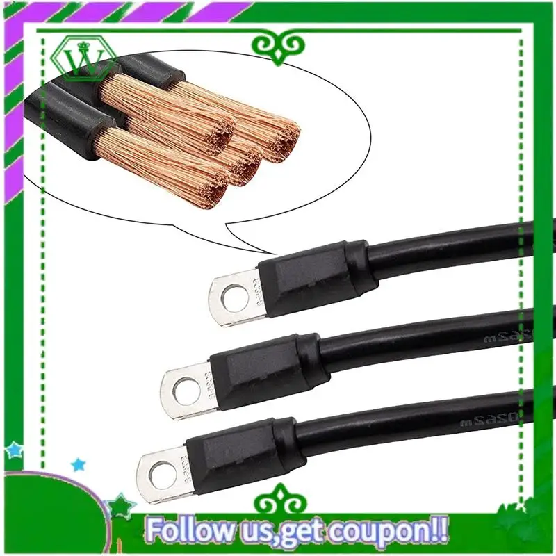 AC34-7 PCS Set Golf Cart Heavy Duty Battery Cable 4 Gauge Black & Red Copper Core For Club Car DS & Precedent 1994-Up
AC34-7 PCS Set Golf Cart Heavy Duty Battery Cable 4 Gauge Black & Red Copper Core For Club Car DS & Precedent 1994-Up