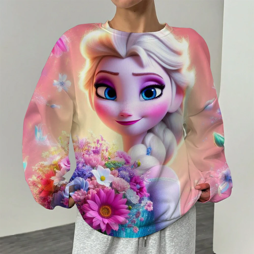 Princess Spring Cartoon Pink Printed Round Neck Sweater Women's Loose Cute Thin Casual Top Hoodie
Princess Spring Cartoon Pink Printed Round Neck Sweater Women's Loose Cute Thin Casual Top Hoodie