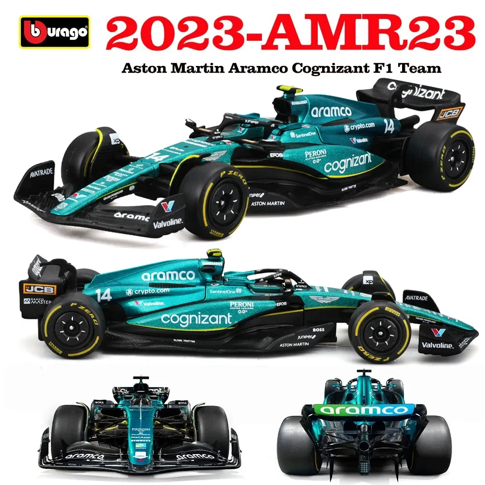 Bburago 1:43 2023 F1 Aston Martin 14 # Fernando Alonso 18 # Lance Strulovich-die-cast car model, luxury alloy, toy series
Bburago 1:43 2023 F1 Aston Martin 14 # Fernando Alonso 18 # Lance Strulovich-die-cast car model, luxury alloy, toy series
