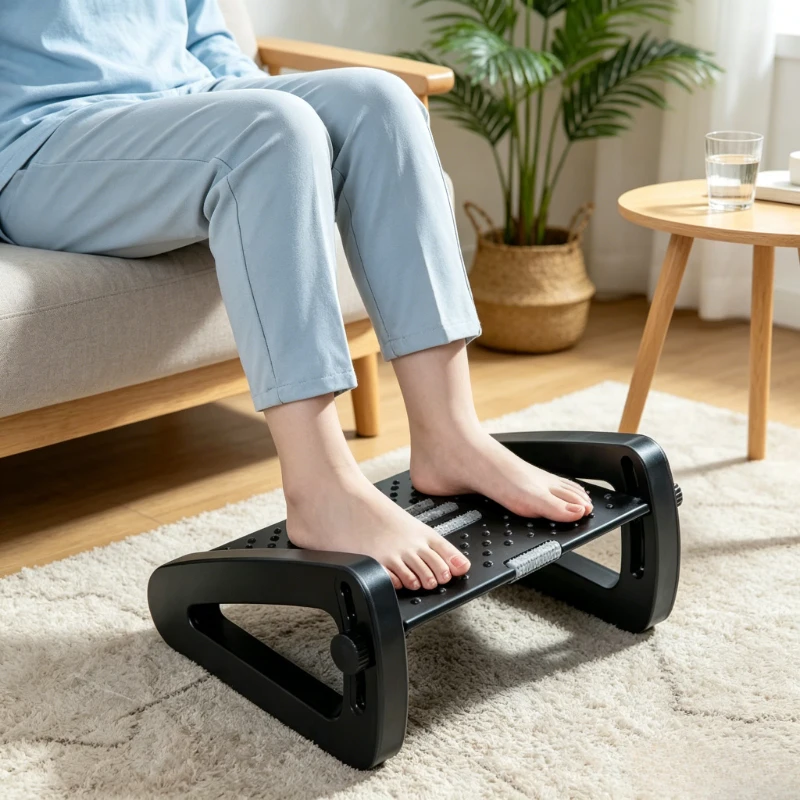 3 Colors Adjustable Under Desk Foot Rest, Ergonomic Portable Foot Stool, Leg Support for Office Study Daily Rest
3 Colors Adjustable Under Desk Foot Rest, Ergonomic Portable Foot Stool, Leg Support for Office Study Daily Rest
