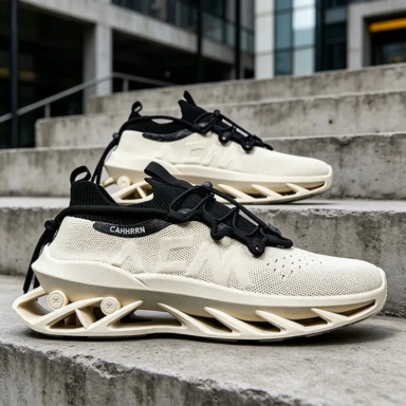 Men's Casual Sports Shoes Breathable Upper Blade Sole New Comfortable Footwear for Men
Men's Casual Sports Shoes Breathable Upper Blade Sole New Comfortable Footwear for Men